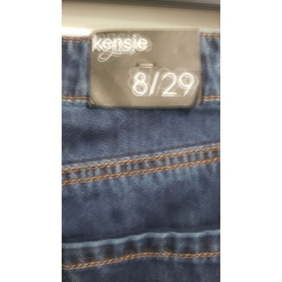 Kenzie Girlfriend Fit Jeans Size 8/29 Mid-rise Relaxed Fit Ankle NWT - Picture 7 of 8